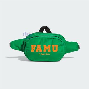 FAMU Florida A&M University Anti-Theft Unisex Fanny Pack / Waist Bag with Belt Design - Product Image 1