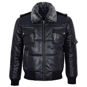 New arrived Men's Leather <b>Jackets</b> durable quality all <b>size</b> available factory rate for Men's Leather <b>Jackets</b> - Product Image 1