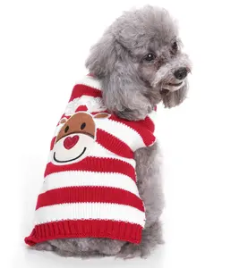 ホットな新しいデザイン秋冬ハロウィーンクリスマスジャケットタオル服ドレスアップ犬猫クリスマスペット服