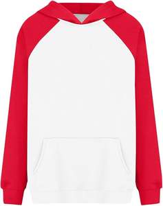 Sweats à capuche surdimensionnés pour femmes Sweats polaires Pull à manches longues Poche lourde Broderie de couleur unie Écologique - Product Image 3