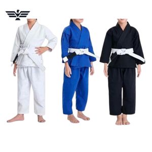 Conjuntos de Uniformes de Karate para Adultos, 100% Algodón, Transpirables, Ligeros, de Secado Rápido, Bordados, Estampados, Unisex - Product Image 5