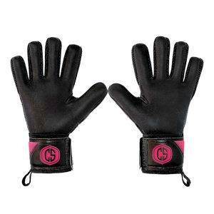 Guantes de Portero Transpirables de Alta Gama en Negro y Amarillo, con Látex en el Dorso y Corte de Dedos Enrollados para Entrenamiento al Aire Libre y Competición - Product Image 5