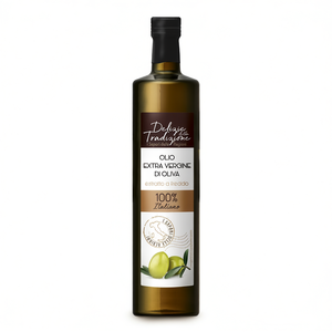 Italian Extra Virgin Cold Pressed 100% Olive <b>Oil</b> <b>Cooking</b> Use Traditional Delights 750ml X 6 Pcs Glass <b>Bottle</b> - Product Image 2