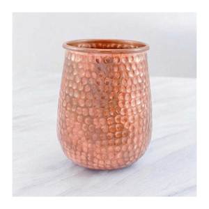 Vaso de vidrio de cobre de alta calidad Nuevo diseño en línea para estilo clásico para sublimación de bricolaje y agua potable - Product Image 6