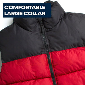 Service OEM : Créez votre propre produit – Gilet d'hiver pour homme, imperméable et respirant de haute qualité - Product Image 5