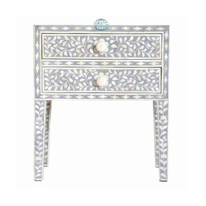 ลิ้นชัก3ชิ้นทำจากไข่มุกและกระดูกแม่สุดหรูมีลายดอกไม้ดีไซน์เนอร์ยอมรับการปรับแต่งด้วยงานฝีมือเสี้ยว - Product Image 1