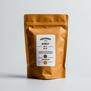 Boîte à fond plat multicouche de qualité alimentaire avec pochette à fermeture éclair écologique 100% recyclable étanche à l'humidité gravure personnalisée - Product Image 2