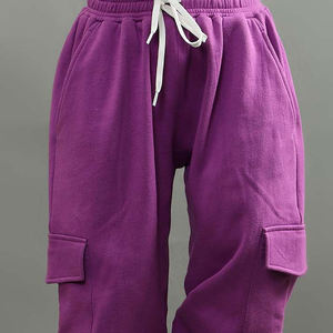 Pantalon de survêtement cargo décontracté pour femmes personnalisé nouvelle mode baggy taille haute vêtements pour femmes pantalon multi-poches pour femmes - Product Image 5