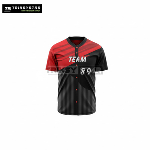 เครื่องแบบเบสบอลระเหิดสำหรับผู้ชายชุดทีมขนาดใหญ่พิเศษพิมพ์โลโก้ส่วนตัวระบายอากาศได้ผ้าแห้งเร็ว - Product Image 3