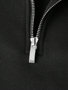 Sweat-shirt à fermeture éclair 100% coton épais pour hommes Impression de qualité Pull de luxe pour l'hiver Impression personnalisée - Product Image 4