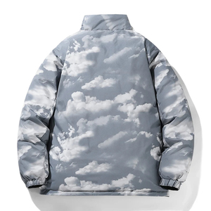 Chaqueta de Invierno Personalizada para Hombre, Chaqueta Casual con Capucha, Chaqueta de Plumón para Hombre, Colección de Invierno, Chaqueta de Burbujas para Hombre, Envío DDP - Product Image 4