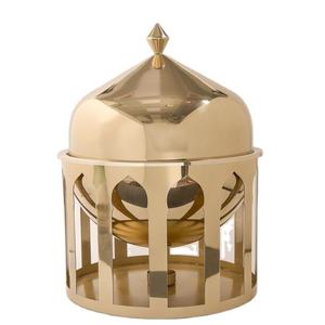 Serveur de nourriture en acier inoxydable de qualité supérieure avec support élégant en fer parfait pour les événements élégants Présentation Hotpot fantaisie - Product Image 4