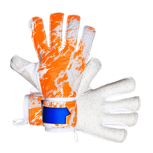 Gants de gardien de but en gros avec paume en latex souple et fermeture sécurisée du poignet - Product Image 3