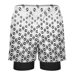 Pantalones cortos deportivos transpirables de secado rápido para hombre, de talla grande, para correr, entrenamiento físico - Product Image 1