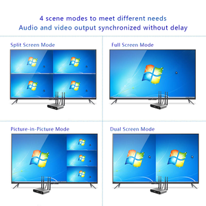 BYOM 무선 회의 시스템 4K 프레젠테이션 게이트웨이 9분할 화면 미러링 장치 (AirPlay, Miracast, Windows, Mac 지원) - Product Image 6
