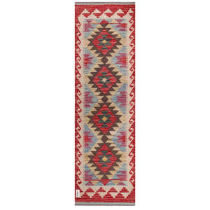 Tapis kilim Maimana Afghanistan 204 x 62 cm Ensemble de tapis - Product Image 1