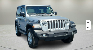 Jeep Wrangler Overland 2023 Sièges en cuir de direction gauche d'occasion avec caméra arrière - Product Image 2