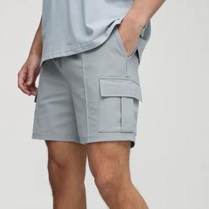 Vente en gros de shorts décontractés d'été pour hommes Active Wear Streetwear couleur unie à séchage rapide shorts cargo courts - Product Image 4