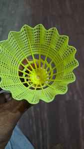 ลูกขนไก่แบดมินตันไนลอนสำหรับฝึกซ้อมและไม้ขีดไฟลูกขนไก่พลาสติกมีความเสถียรและทนทาน - Product Image 4