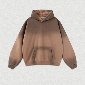 Sudadera con capucha de Algodón 100% con logotipo personalizado para hombre, Sudadera con capucha lavada Unisex para hombre, peso pesado - Product Image 6