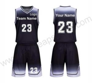 À un prix compétitif Marque privée Logo personnalisé Coupe et couture Prix d'usine par fabricant Uniformes de basket-ball - Product Image 1