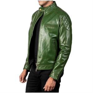 Piel de oveja genuina Diseña tus propias chaquetas de moda de cuero chaqueta de cuero cálida transpirable de alta calidad para hombres a un precio razonable - Product Image 3