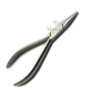 Alicates Profesionales de Acero Inoxidable con Punta Plana - Herramienta Multiusos para Manualidades, Joyería y Electrónica |   MANAN INSTRUMENTS MI-FNP-703 | - Product Image 6
