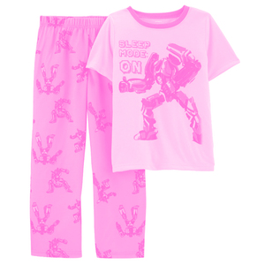 Vente en gros de pyjamas à manches courtes pour enfants de haute qualité, nouveau design d'été, barboteuse 100% coton, ensemble de pyjamas, bas Aop, taille libre T - Product Image 3