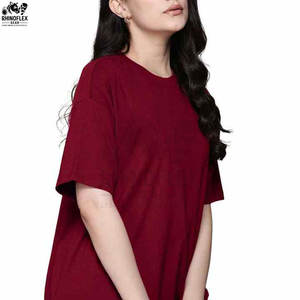 Meilleure vente T-shirts pour femmes de taille personnalisée Nouvelle mode Vêtements décontractés T-shirts pour femmes robustes personnalisés respirants pour adultes - Product Image 3