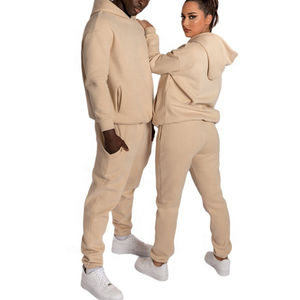 Ensembles de survêtements et pantalons de jogging pour femmes, grande taille, style hip-hop, vêtements d'hiver, vente en gros, personnalisables, coupe oversize, couleur unie - Product Image 4