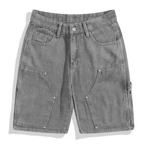 Shorts de Mezclilla Casuales para Hombre, Alta Calidad, Ecológicos, Transpirables, MOQ Bajo, Servicio OEM, Entrega Rápida, Envío Rápido - Product Image 6