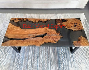 Utilisation de <span class=keywords><strong>table</strong></span> à manger en bois et en résine de meubles de maison de Style classique pour la <span class=keywords><strong>table</strong></span> basse de meubles de salon d'Inde - Product Image 5