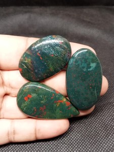 Vente en gros de pierre de sang brune naturelle, cristal d'héliotrope brut pour la guérison et la fabrication de bijoux - Product Image 5