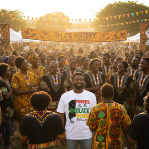 Camiseta africana inspirada en Women Before Me, ropa promocional con temática de la historia negra - Product Image 3