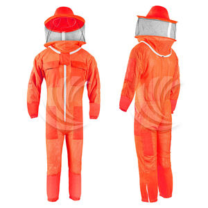 Traje de Apicultura Unisex Personalizado al por Mayor, Mono Completo con Velo Facial de Malla, Uso en las Cuatro Estaciones, Tallas para Niños y Adultos, Ropa de Seguridad para Apicultura - Product Image 2