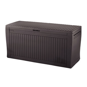 Cassapanca Keter Effetto Legno Comfy Marrone 116x44x57h 270lt. - Product Image 1