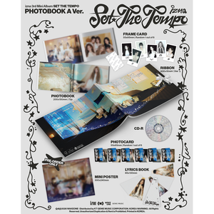izna - SET THE TEMPO 3ème mini-album Photobook Ver (Version A / Version B / Ensemble) - Product Image 1