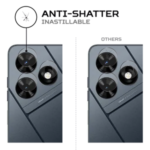 ANTISHOCK Screen <b>Protector</b> for Tecno Pop 8 Mobile Lenses - Product Image 4