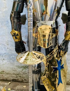 2024 Traje de armadura de caballero templario de alta calidad más vendido | Caballeros cruzados - Product Image 2