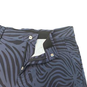 90% POLYESTER 10% SPANDEX Impresión por sublimación Pantalones cortos deportivos de golf para hombres Pantalones cortos de rendimiento que absorben la humedad Envío DDP - Product Image 4