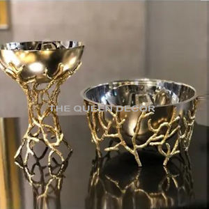 Quemador de incienso de Color dorado brillante hecho a mano con diseño de soporte plateado, fragancia para el hogar, uso más vendido - Product Image 2