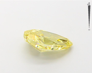 Aniva Jewels 1.54ct Fancy Vivid Yellow IGI Certified HPHT Grown Lab Diamond Forma de pera Diamantes sueltos - Product Image 4