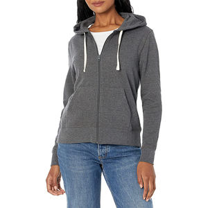 Sudadera con capucha para mujer, de manga larga, con cremallera, diseño personalizado - Product Image 1