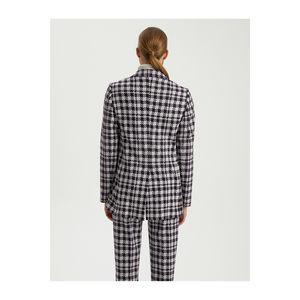 Veste en tricot à motifs surdimensionnée pour femmes BGN en mélange de viscose Turquie - Product Image 5