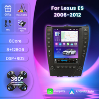 MEKEDE TS Android Car Radio Audio System Player WIFI 4G Soporte DVR DSP TMPS para Lexus ES 2006-2012