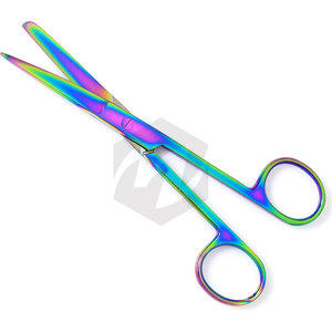 Tijeras Quirúrgicas de Titanio Multiusos de Primera Calidad, Afiladas/Redondeadas, Rectas, Instrumentos Médicos Quirúrgicos - Product Image 4