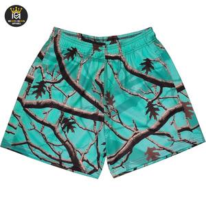 กางเกงวิ่งออกกำลังกายของผู้ชายกางเกงขาสั้นพิมพ์ลายพิมพ์ซับลิเมชันสำหรับใส่เล่นกีฬา - Product Image 5