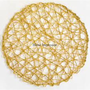 แผ่นชาร์จลายใบไม้สีเงินและสีทองดีไซน์เนอร์ที่เป็นเอกลักษณ์ของนักออกแบบจากผู้ผลิตอินเดีย - Product Image 6