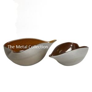 Cuenco de aluminio decorativo para fruta seca, vajilla decorativa de Metal para el hogar, Hotel y restaurante - Product Image 5