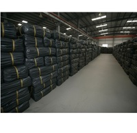 Bâche de protection pliable pour palettes, 130 g/m², HDPE, imperméable, réutilisable, pour la logistique et l'entrepôt